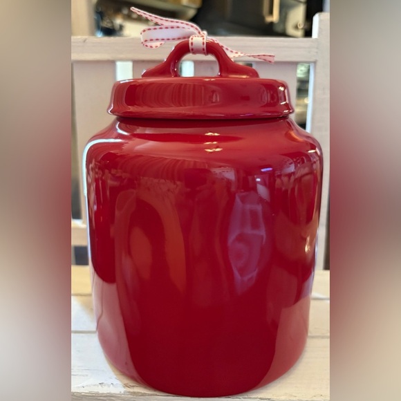 Rae Dunn REINDEER SNACKS Canister - Picture 3 of 3